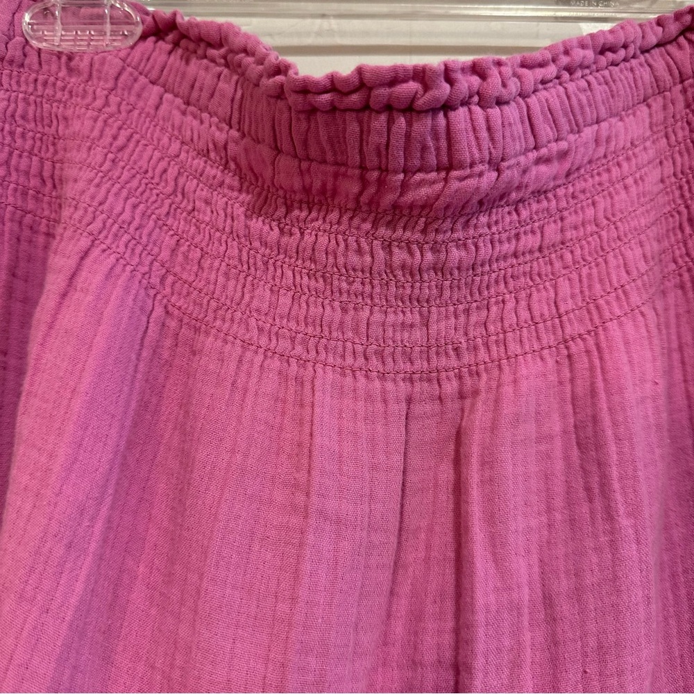 GAP Fuchsia Tiered Maxi Skirt - Picture 3 of 4